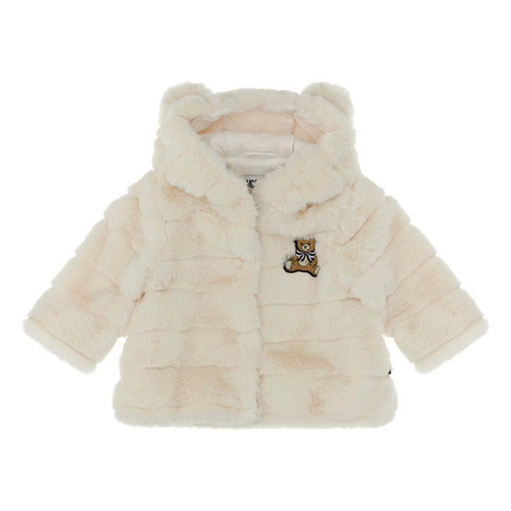 Moschino Baby Girls Teddy Fur Jacket