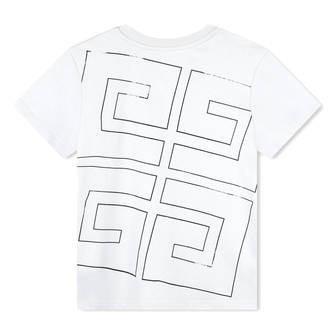 Givenchy White 4G T-Shirt