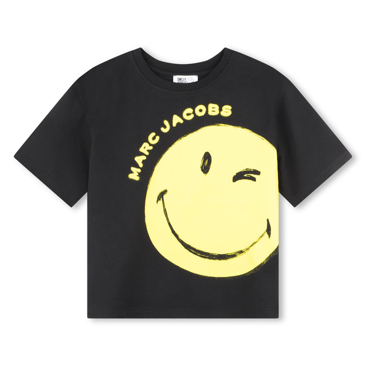 Marc Jacobs Smiley Black T-Shirt