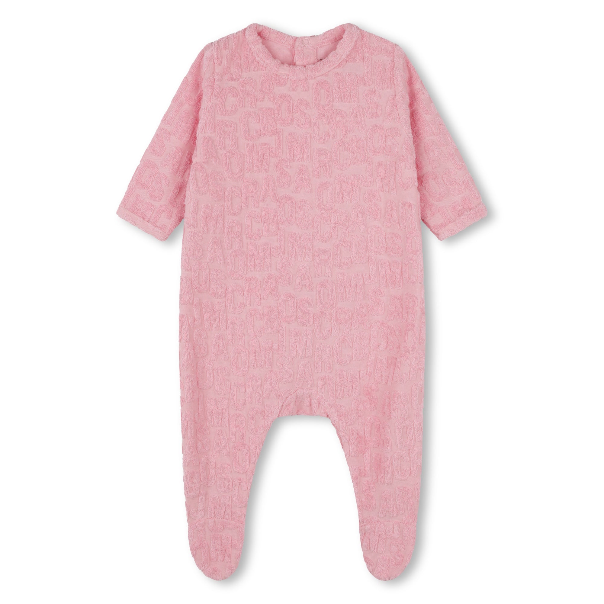 Marc Jacobs Baby Girls Pink Towel Pyjama