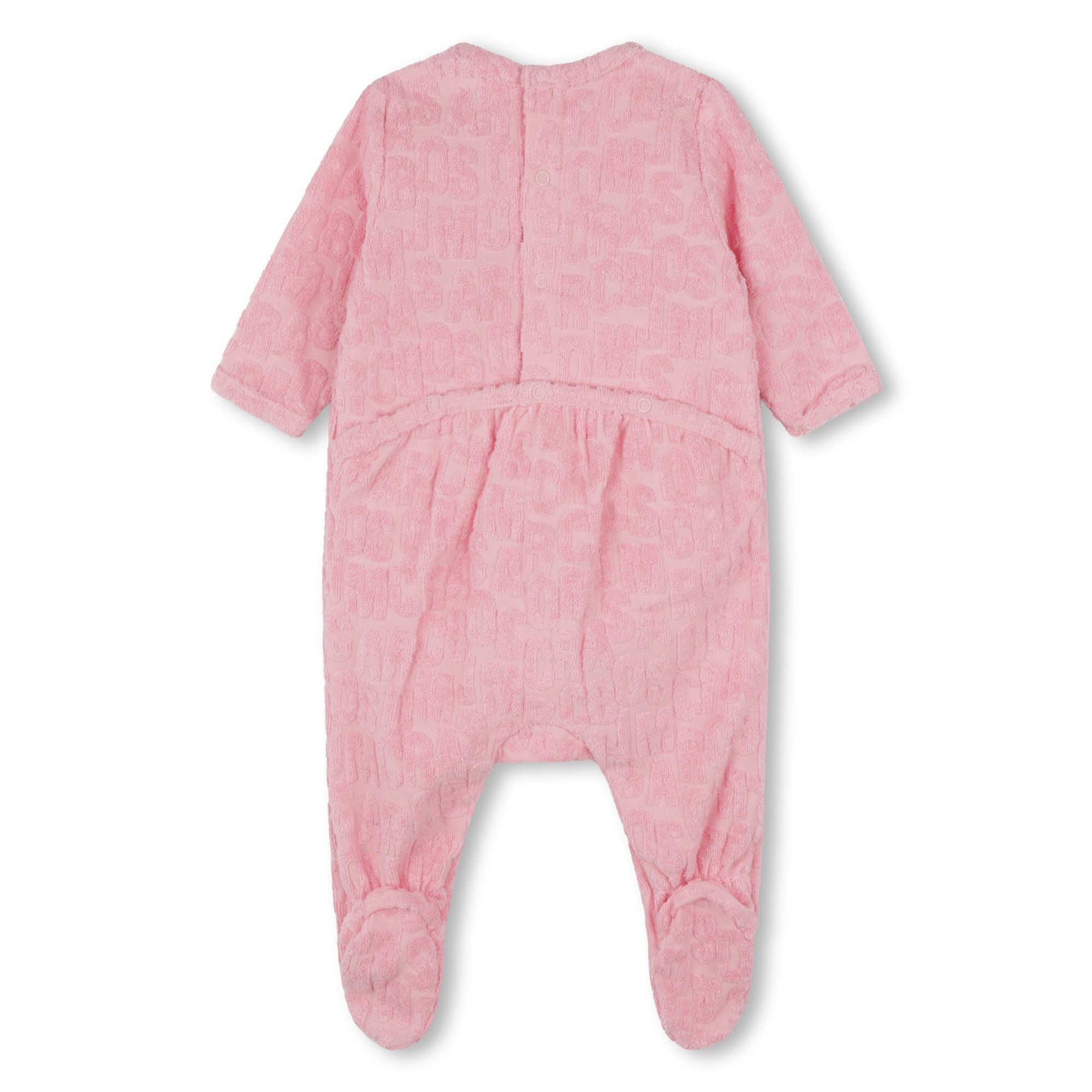 Marc Jacobs Baby Girls Pink Towel Pyjama