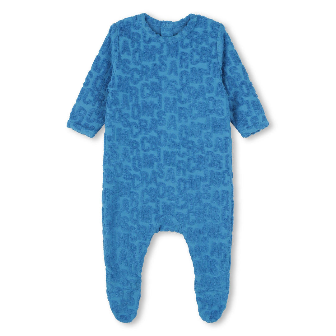 Marc Jacobs Baby Boys Blue Towel Pyjama