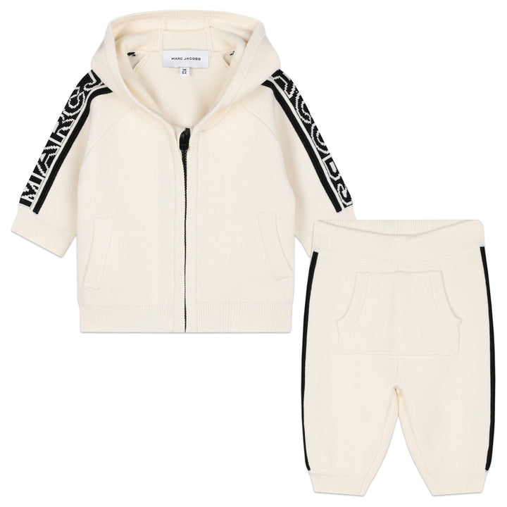 Marc Jacobs Baby Ivory Track Ensemble