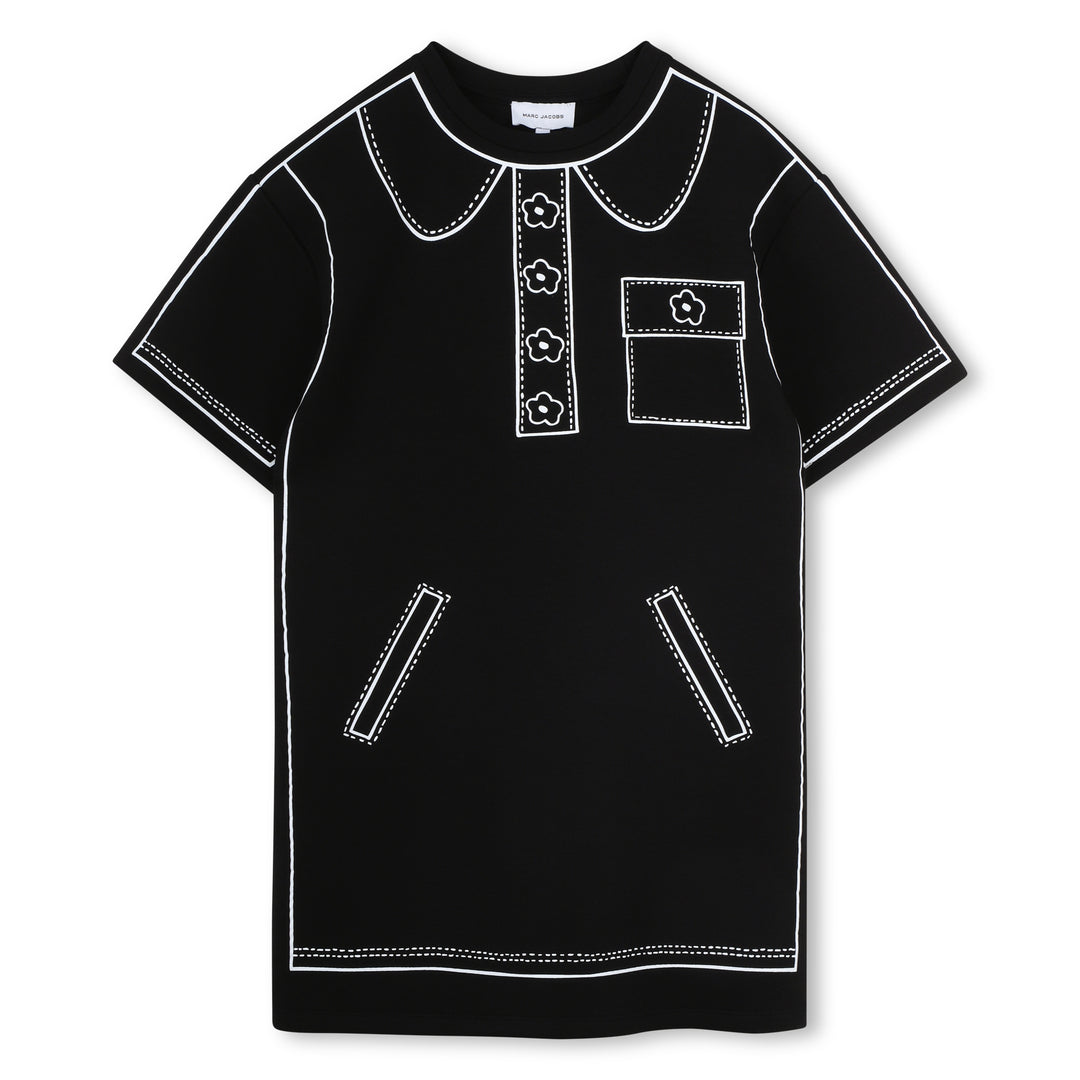 Marc Jacobs Stitch Black Dress