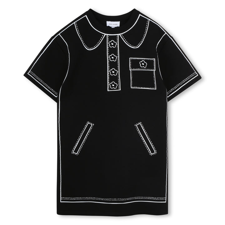 Marc Jacobs Stitch Black Dress