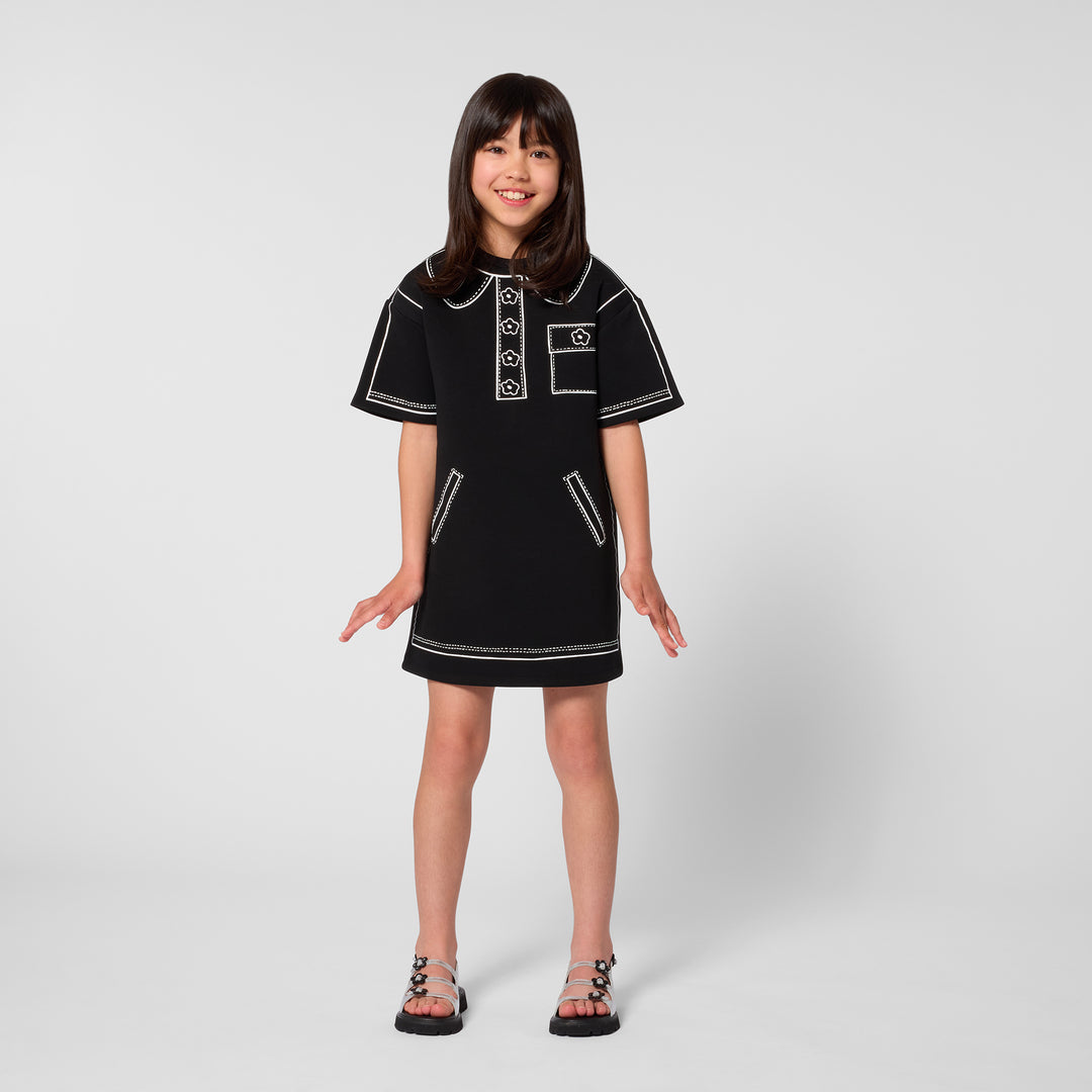 Marc Jacobs Stitch Black Dress