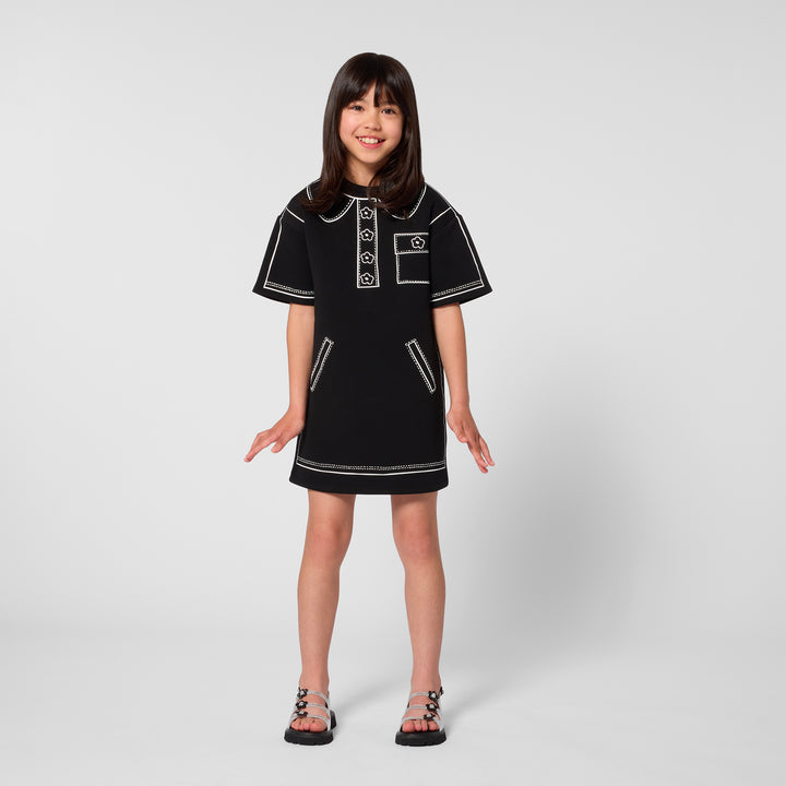 Marc Jacobs Stitch Black Dress