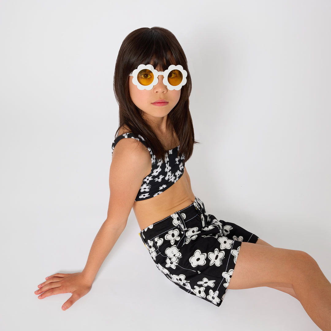 Marc Jacobs B&W Flower Bikini