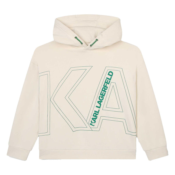 Karl Lagerfeld Beige Hoodie