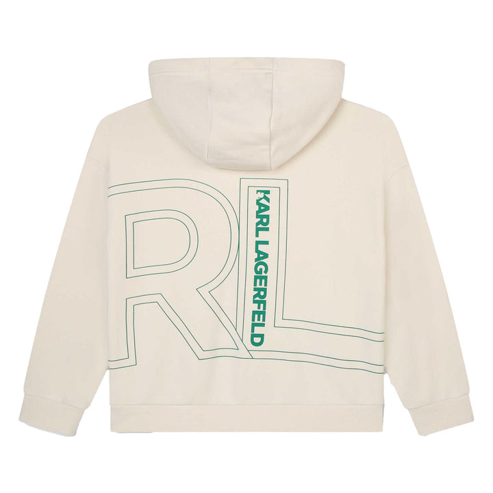 Karl Lagerfeld Beige Hoodie