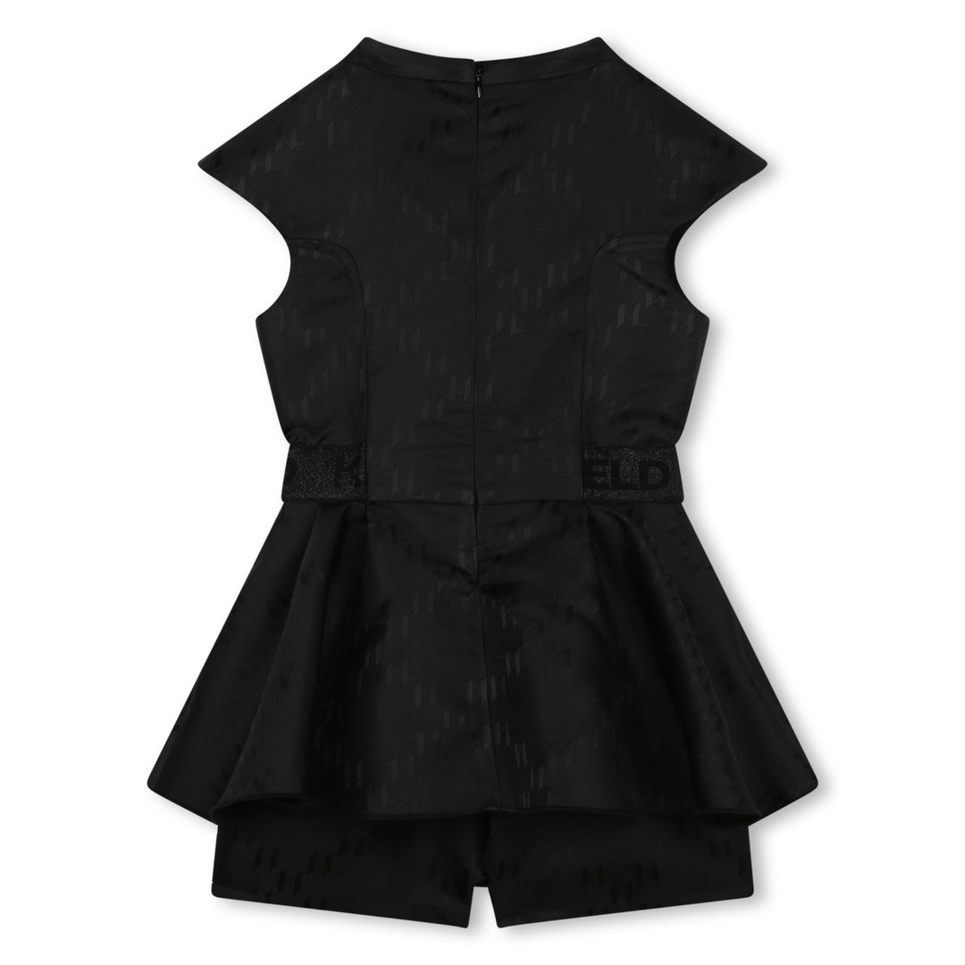 Karl Lagerfeld Black Romper