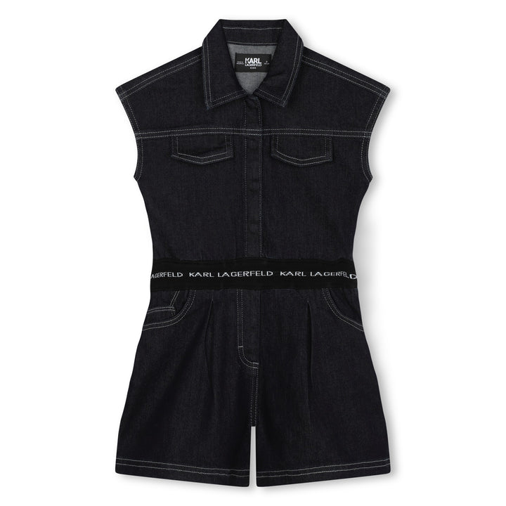 Karl Lagerfeld Denim Romper