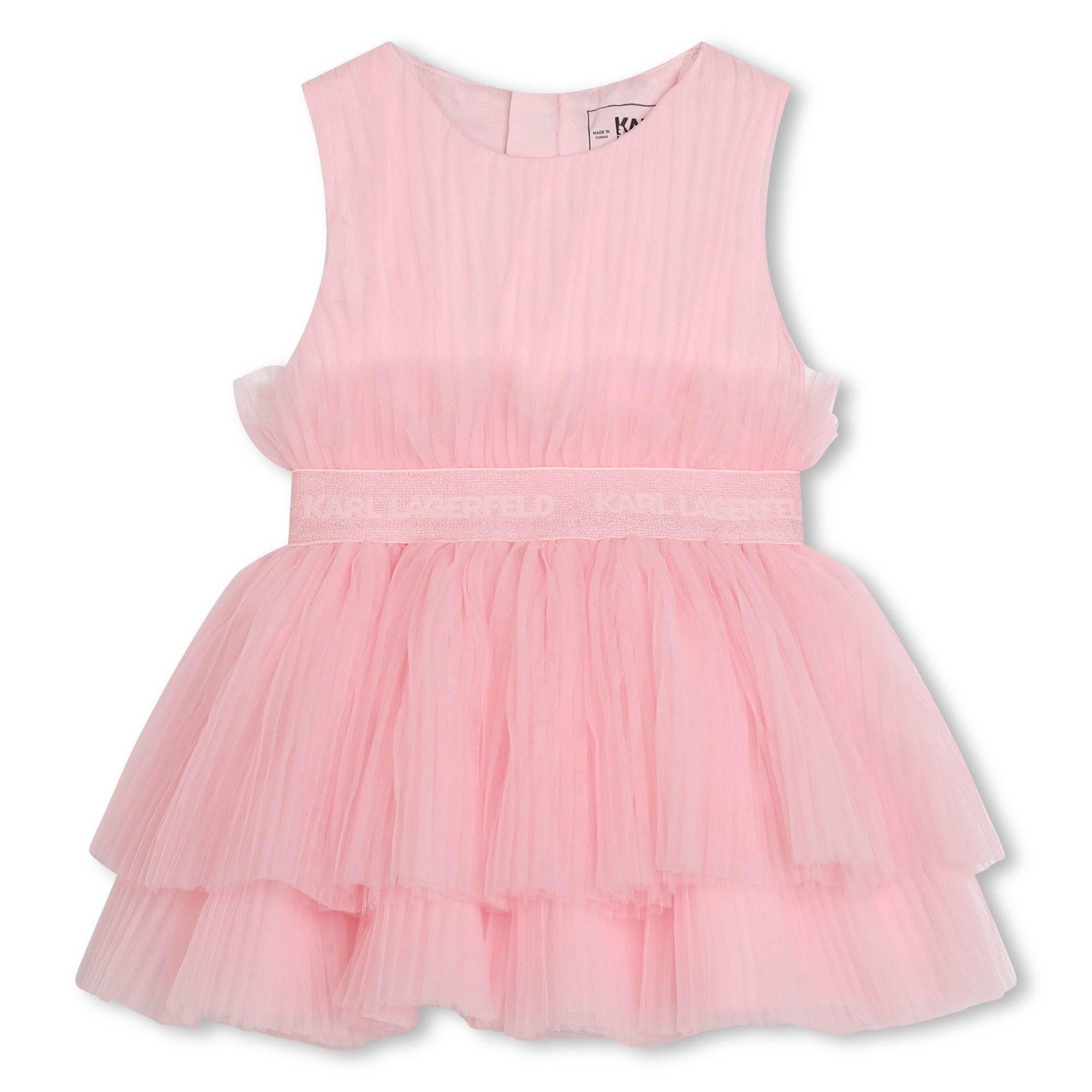 Karl Lagerfeld Baby Girls Pink Tulle Dress
