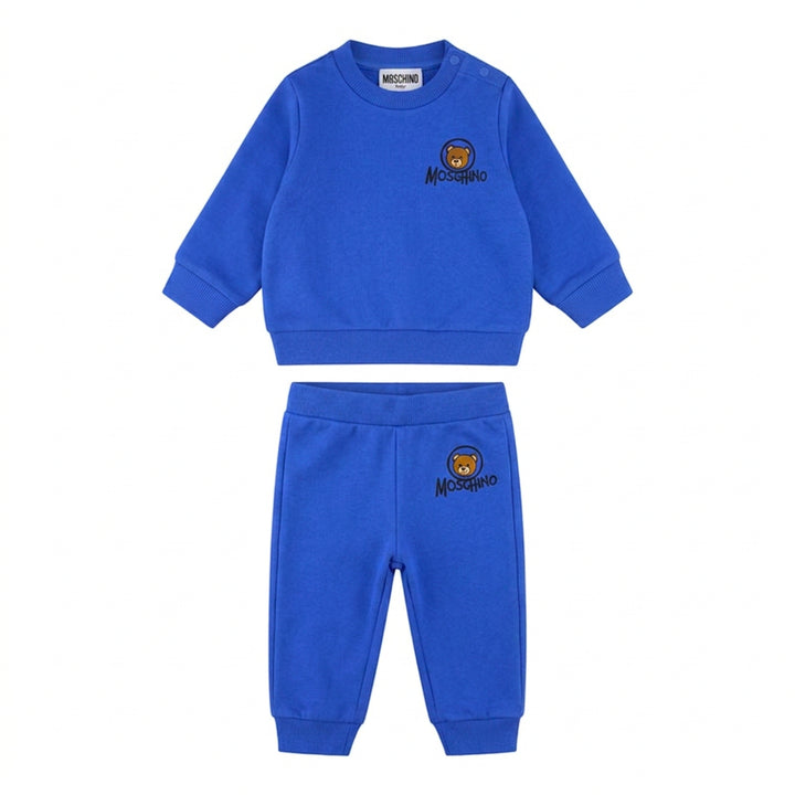 Moschino Baby Boys Royal Blue Ensemble