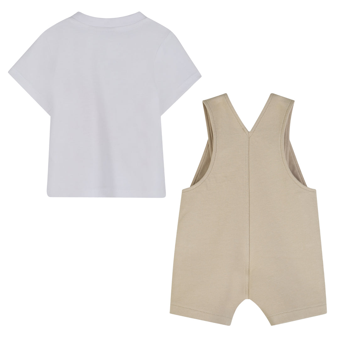 Hugo Boss Baby Boys Panda Overalls Ensemble