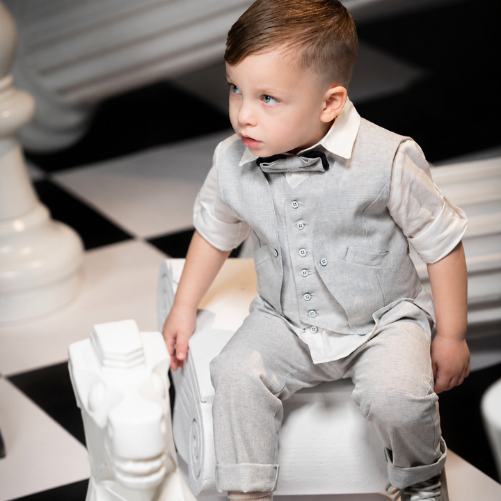Vinteli Baby Boys Baptismal 5104 Suit