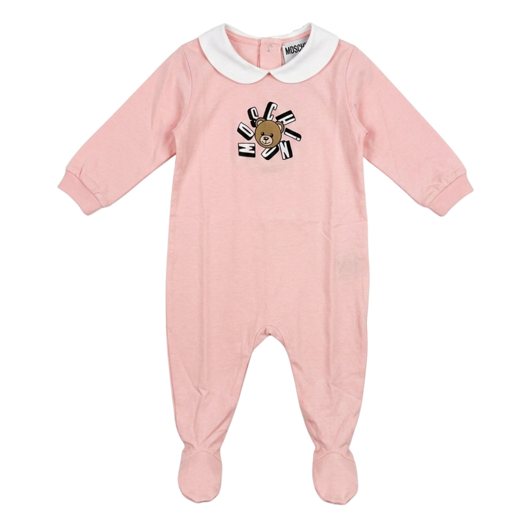 Moschino Baby Girls Spiral Logo Pyjama