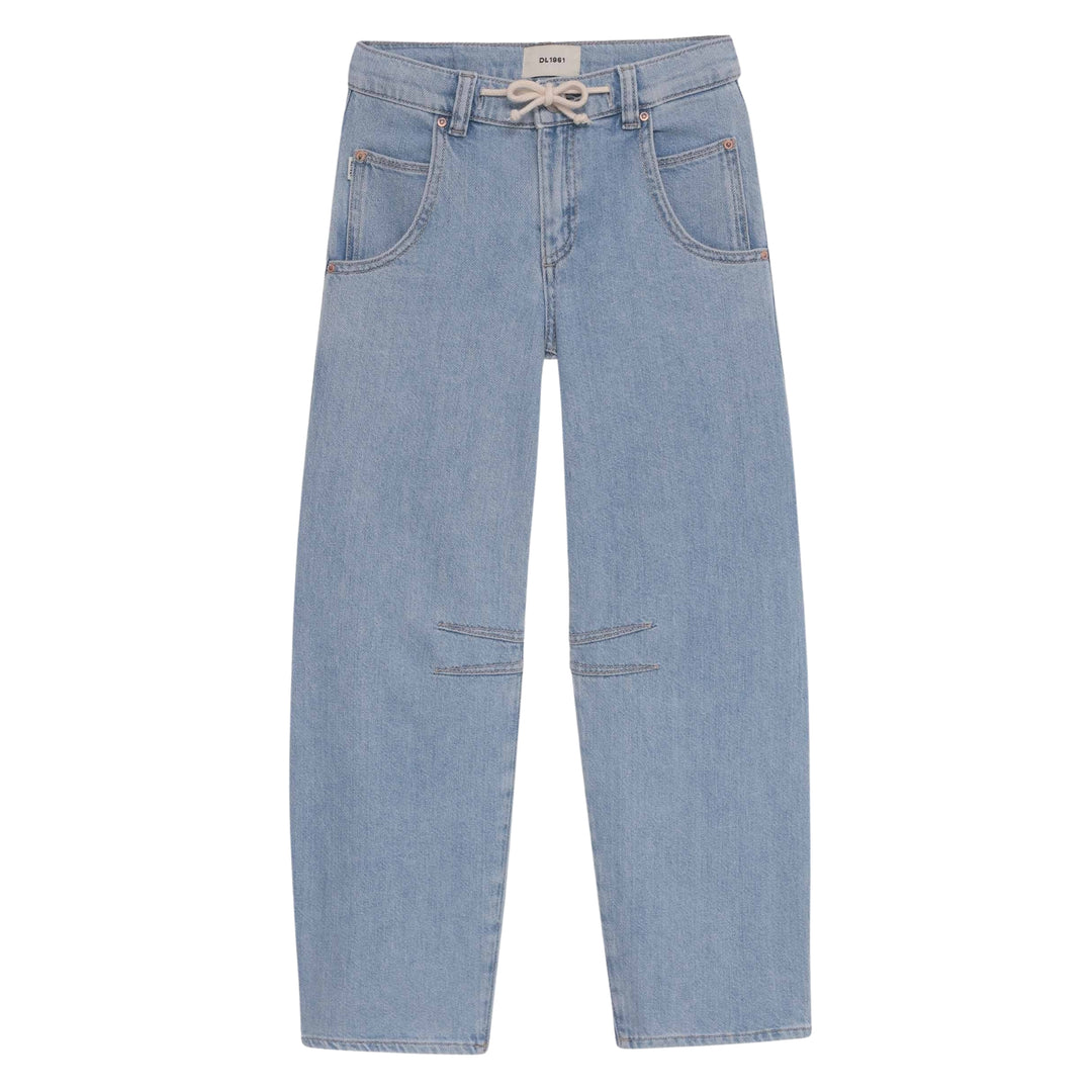 DL1961 Lilia Barrel Beachwave Drawcord Jeans