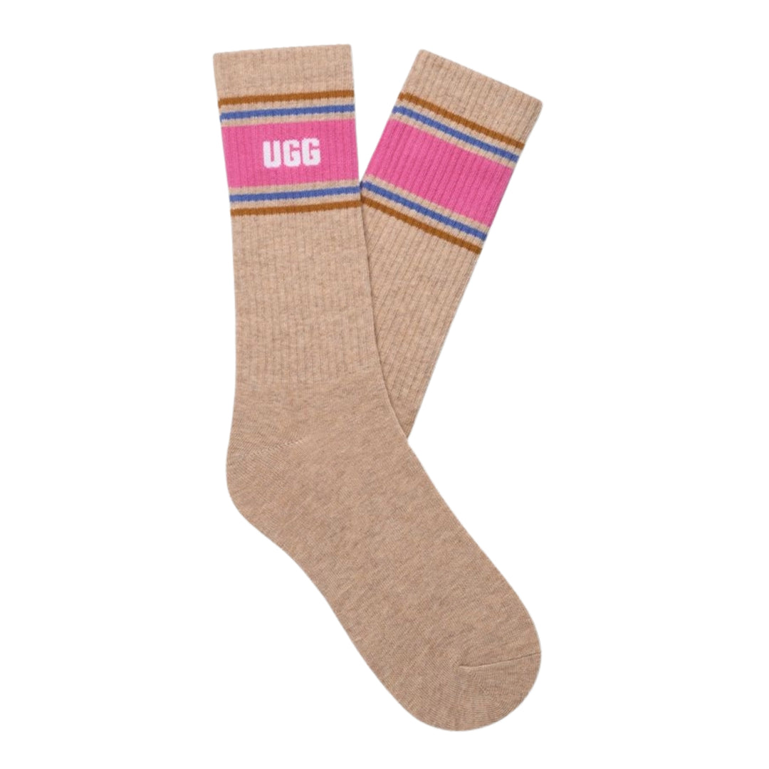 UGG Womens Jedlyn Varsity Crew Sand Socks