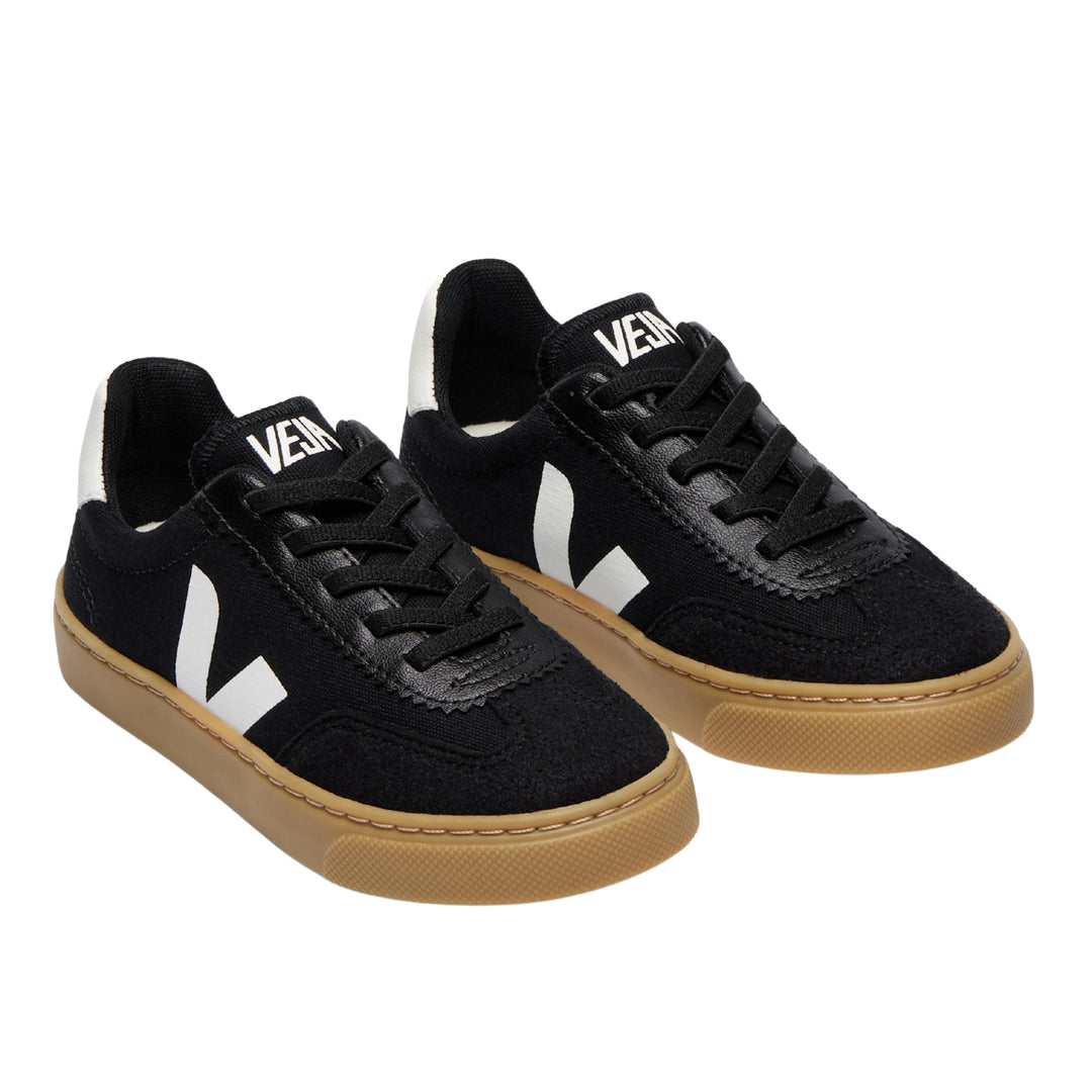 Veja Volley Canvas Black White Sneakers