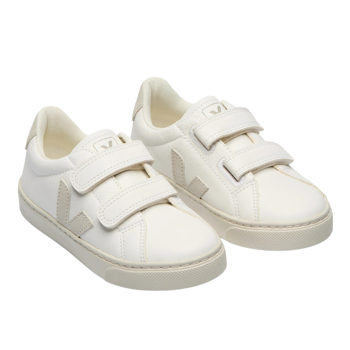 Veja Baby Esplar Leather White Natural Sneakers