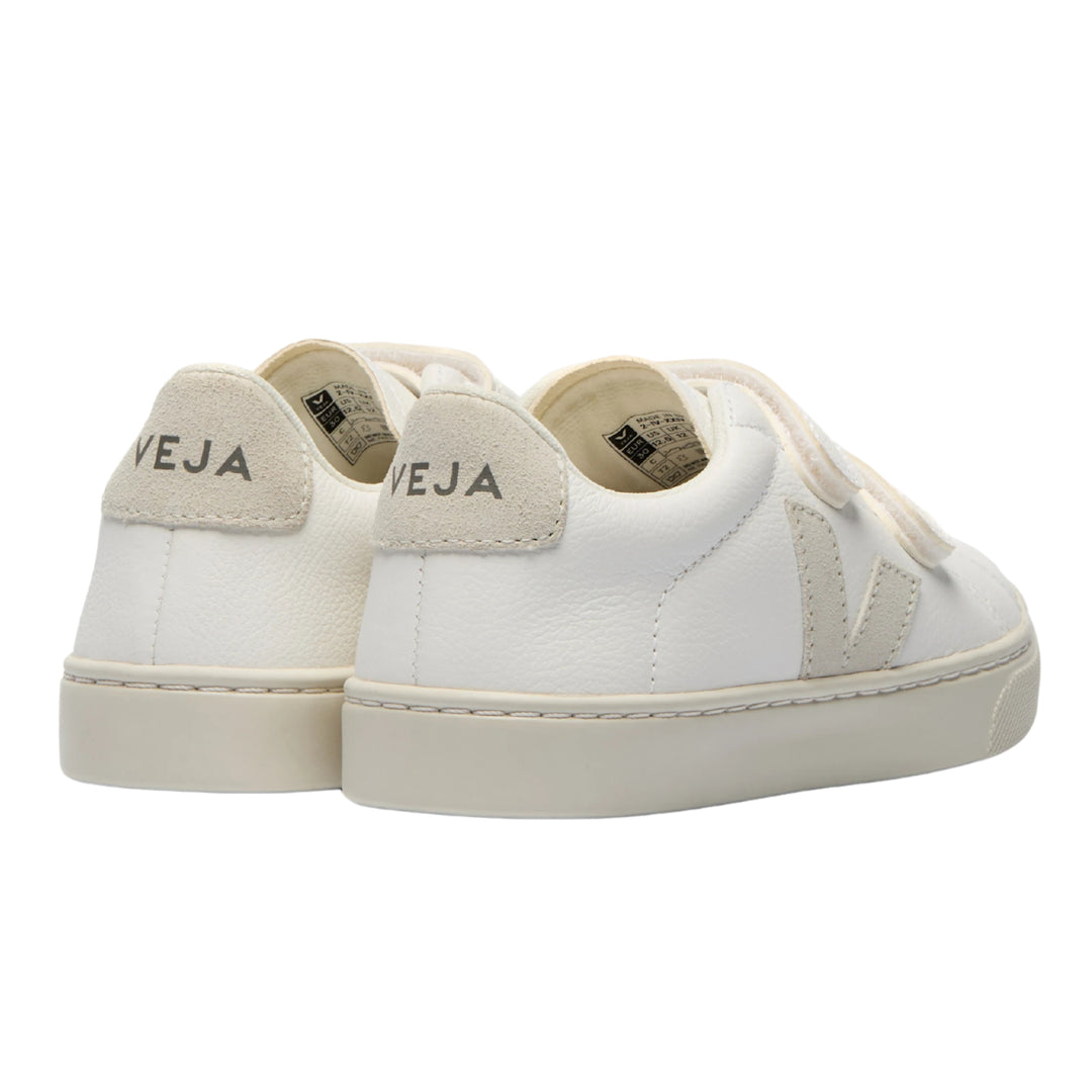 Veja Baby Esplar Leather White Natural Sneakers