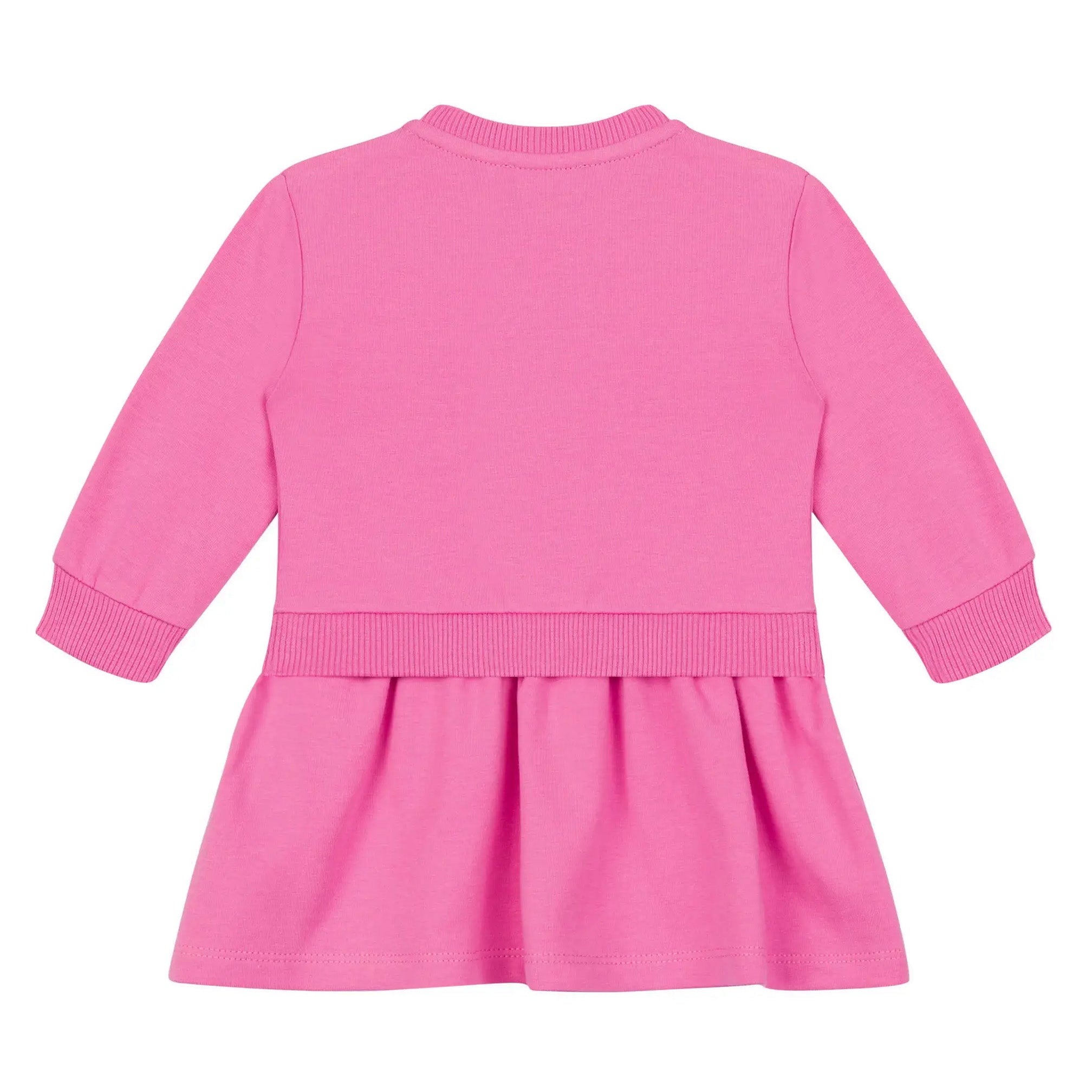 Moschino Baby Girls Fuchsia Belt Dress