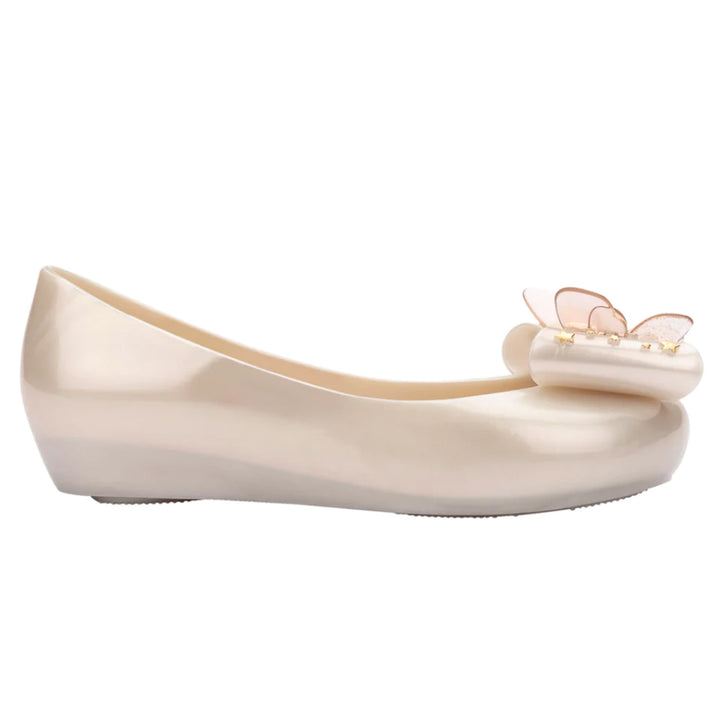 Mini Melissa Ultragirl Star II White Metallic