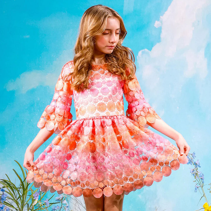 Marlo Louise Embroidered Dress