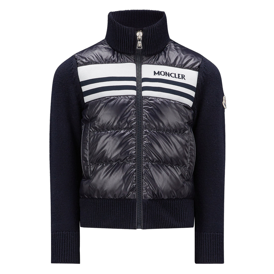 Moncler Padded Wool Cardigan