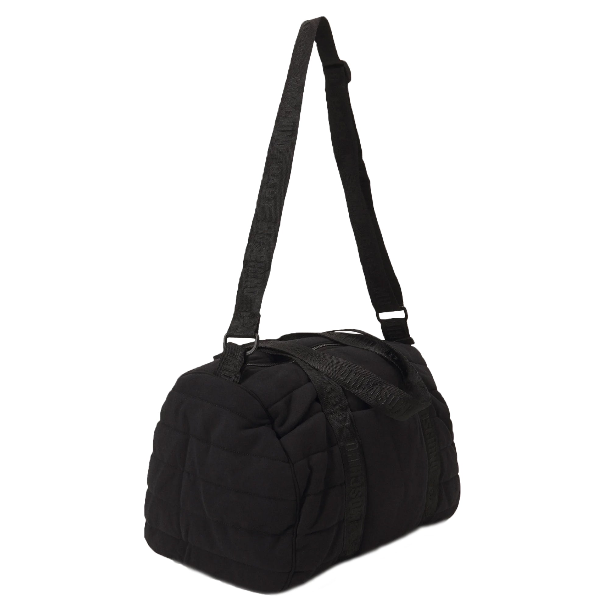 Moschino Black Duffel Diaper Bag