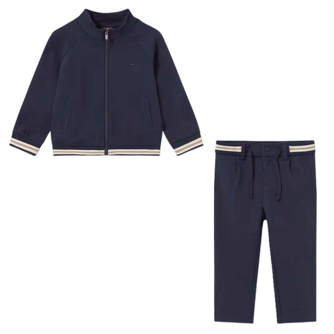Mayoral Baby Boys Navy Tracksuit