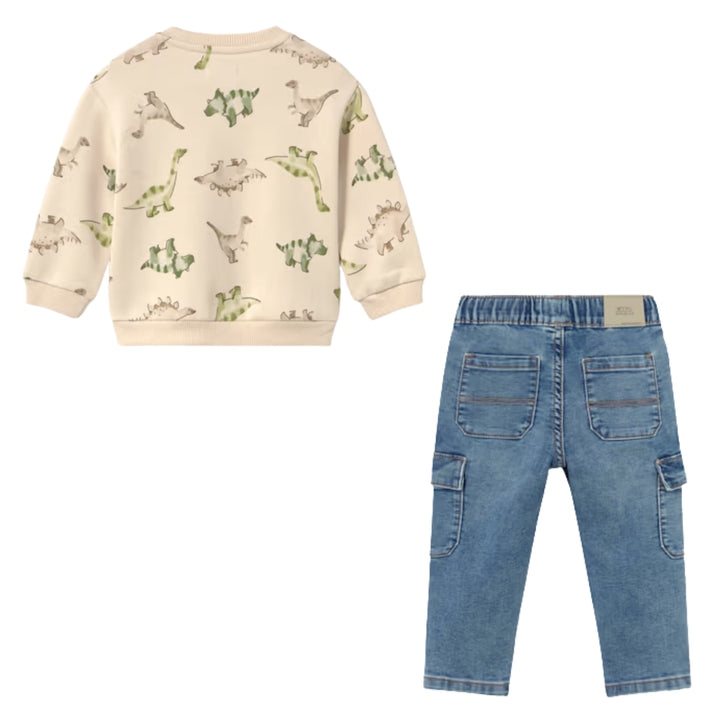 Mayoral Baby Boys Dinosaur Ensemble