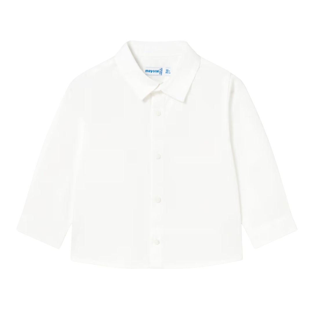 Mayoral Baby Boys White Shirt