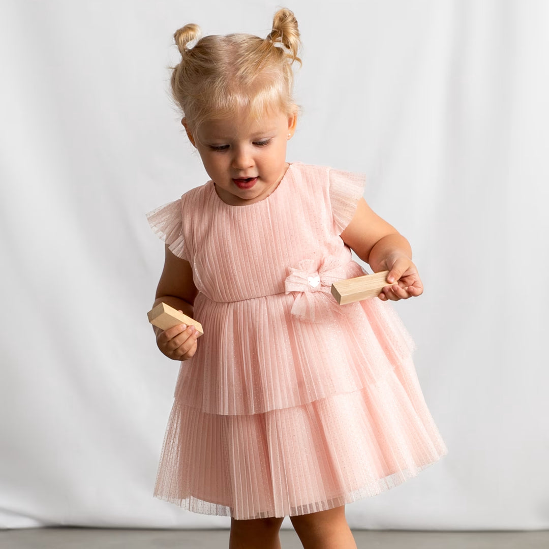 Mayoral Baby Girls Pleated Tulle Dress