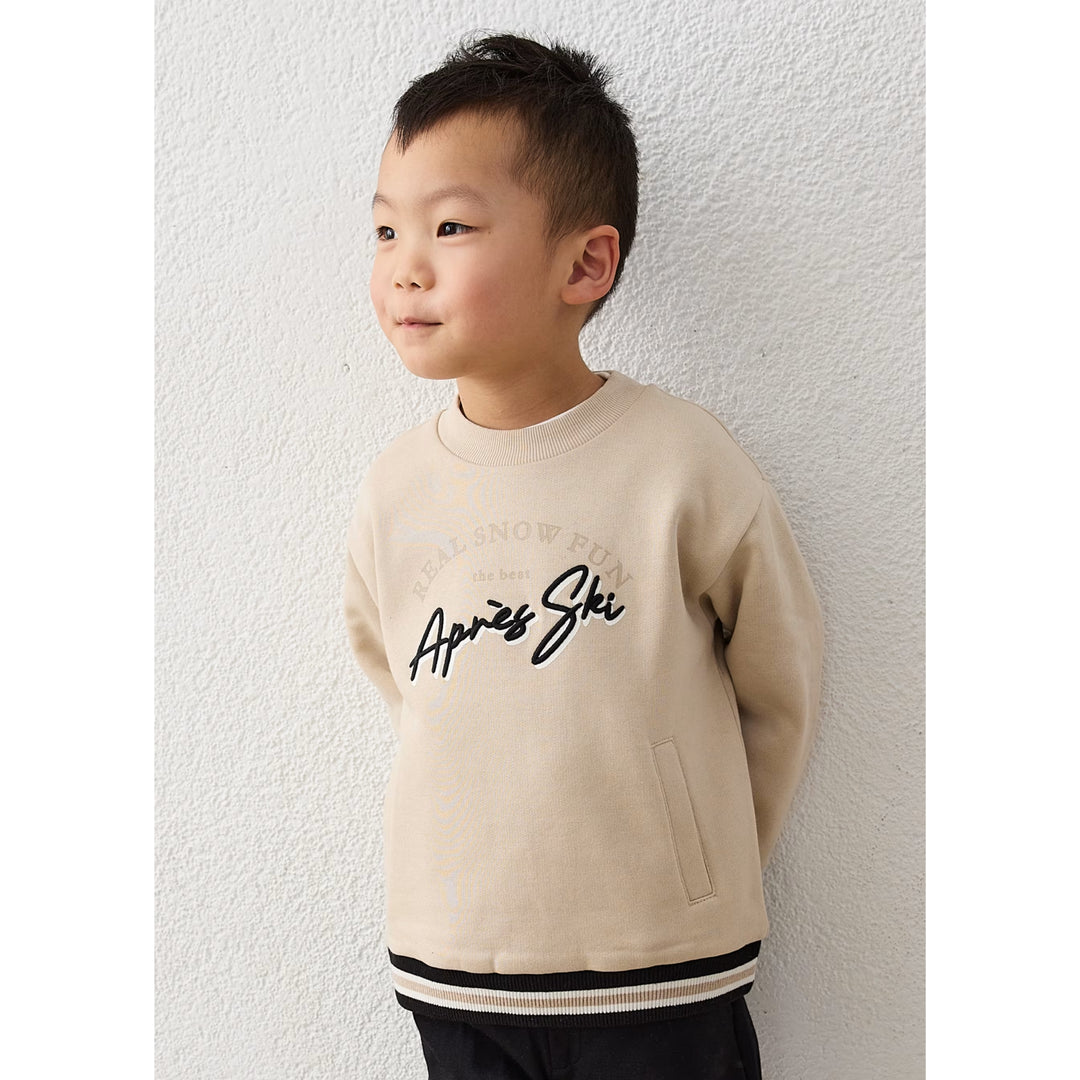 Mayoral Apres Ski Beige Sweatshirt
