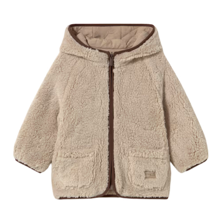 Mayoral Baby Reversible Sherpa Puffer Jacket