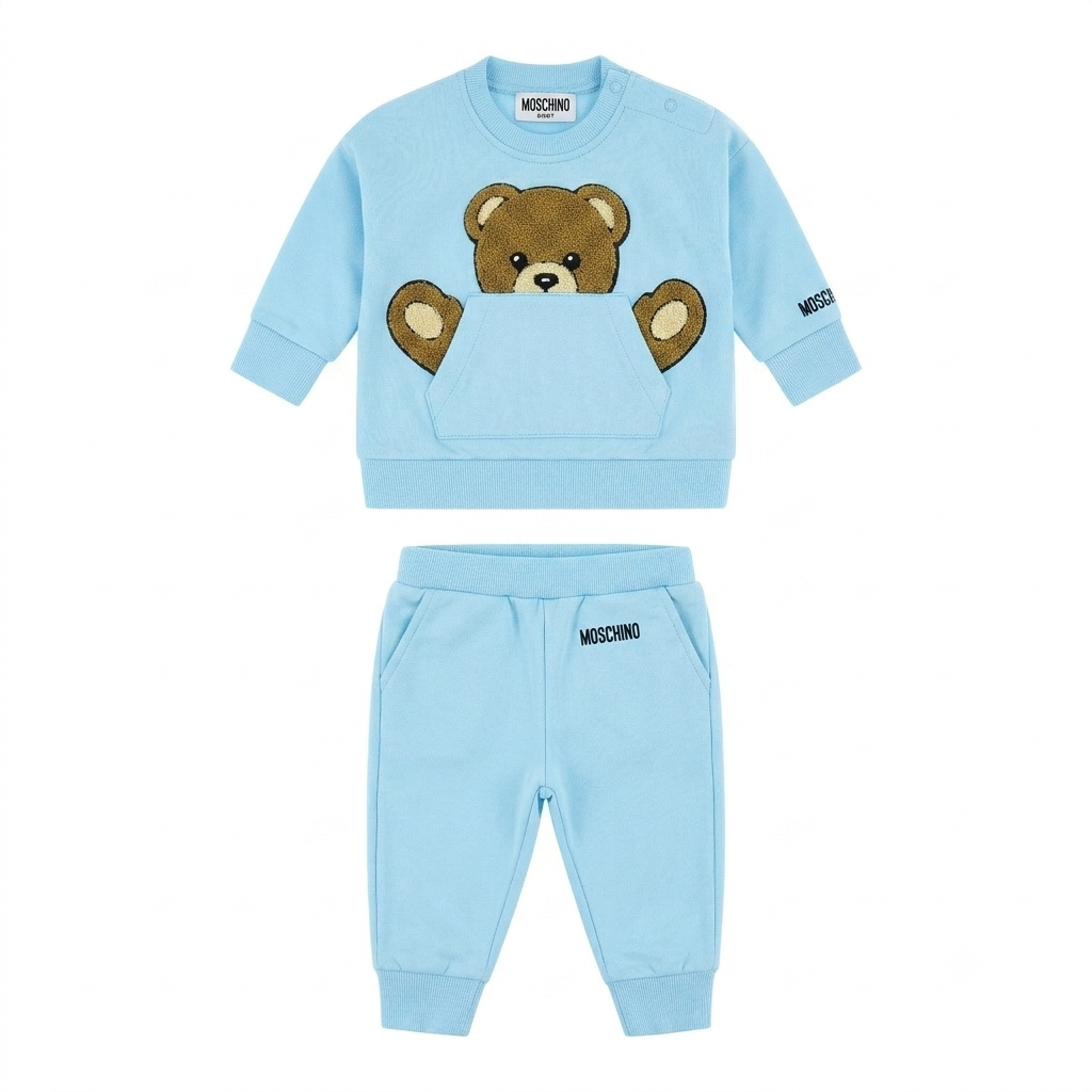 Moschino Baby Boys Peek-A-Boo Ensemble