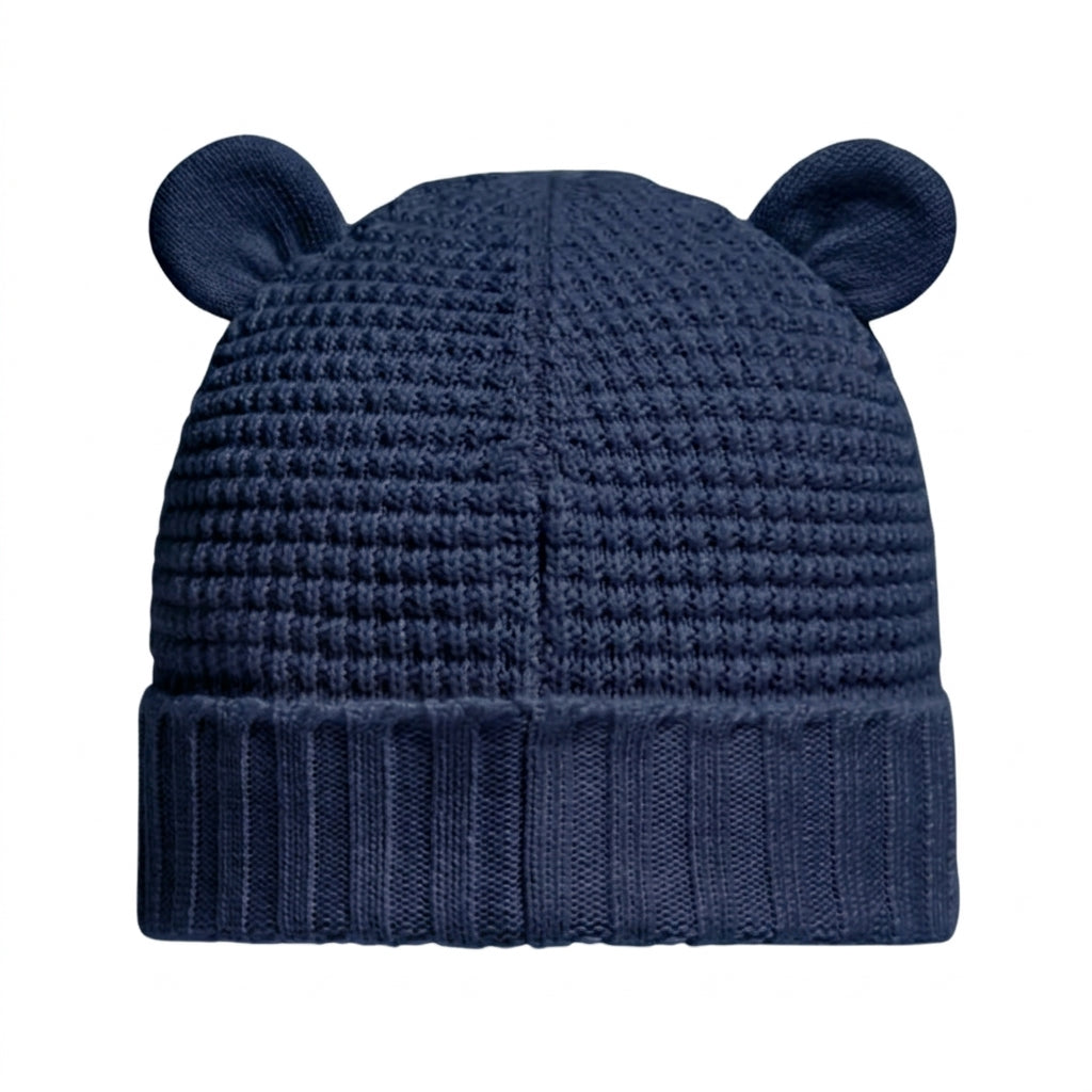 Moncler Baby Boys Navy Teddy Hat