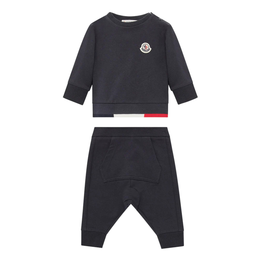 Moncler Baby Boys Navy Sweatsuit