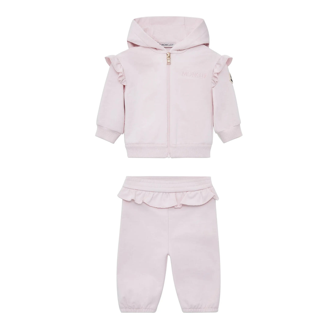 Moncler Baby Girls Pink Tracksuit