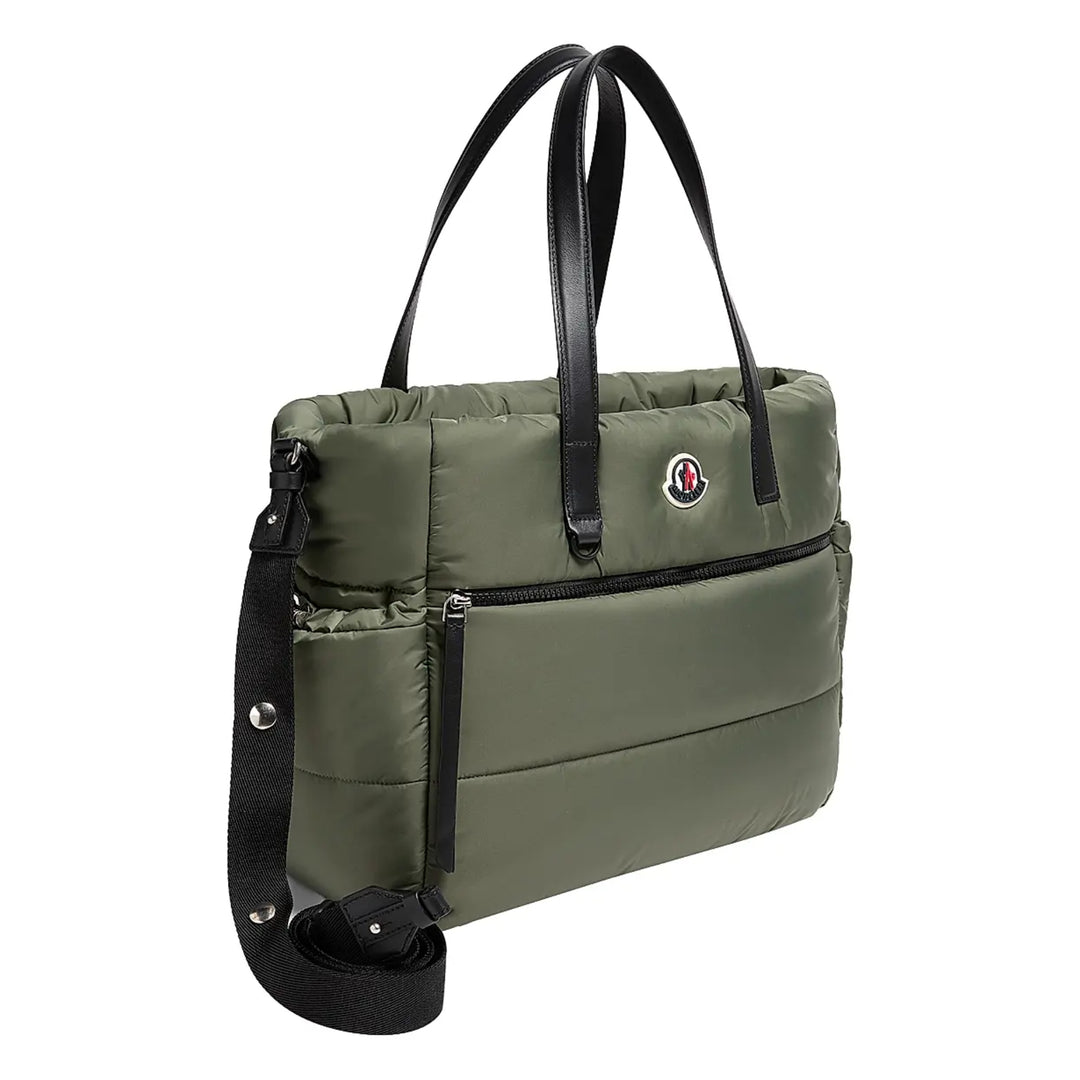 Moncler Nylon Green Mommy Bag