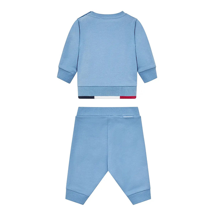 Moncler Baby Boys Blue Sweatsuit
