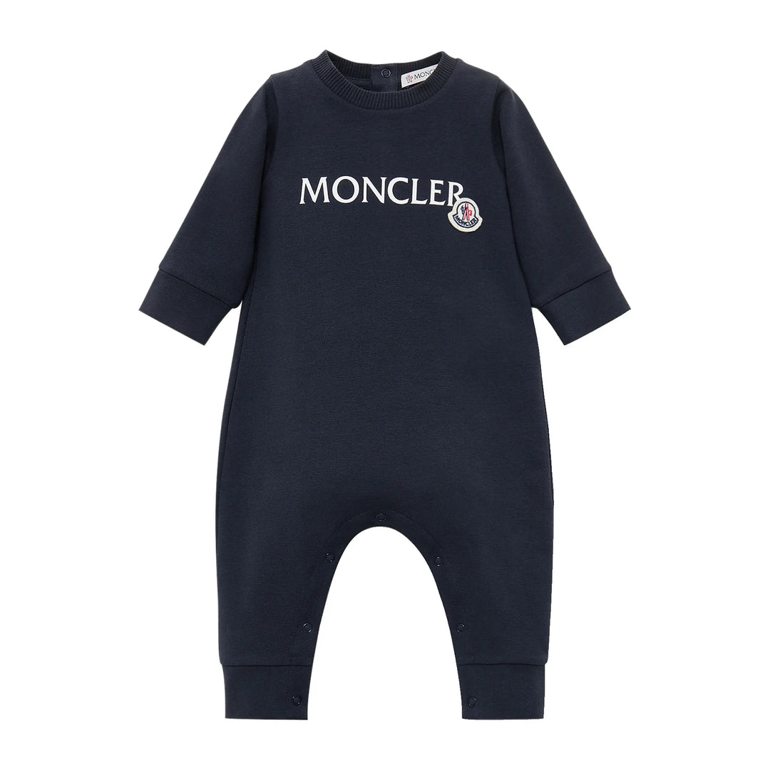 Moncler Baby Boys Navy Romper