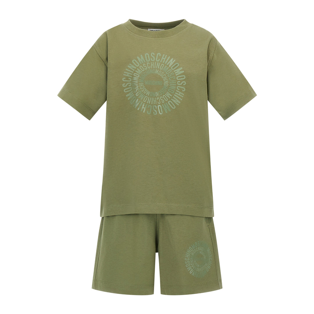 Moschino Olive Green Ensemble