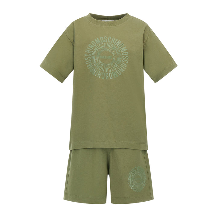 Moschino Olive Green Ensemble