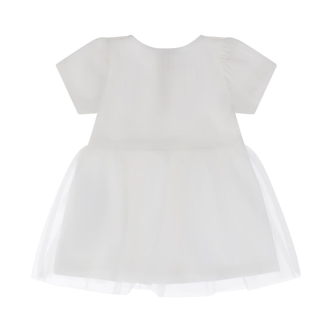 Moschino Baby Girls White Tulle Dress