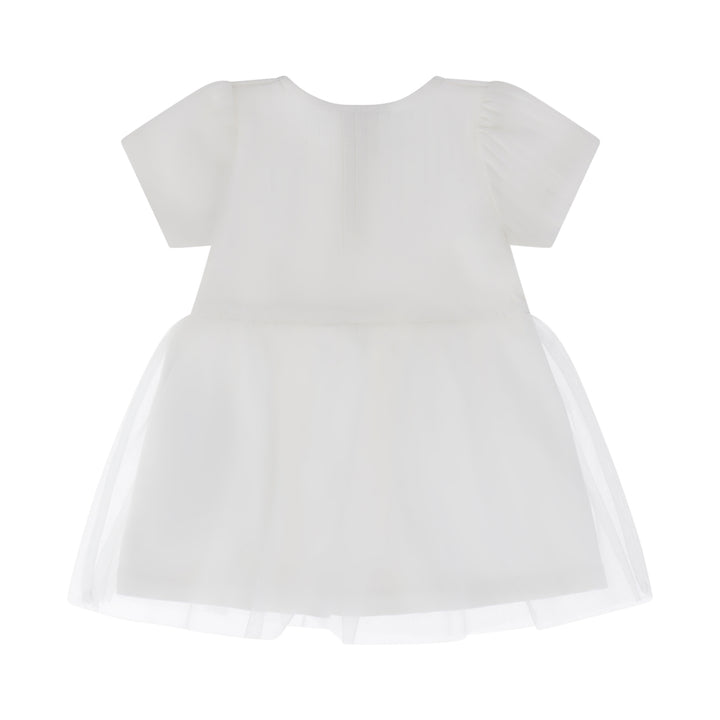 Moschino Baby Girls White Tulle Dress