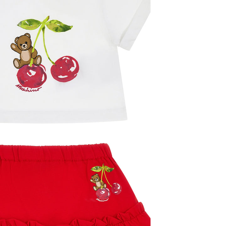 Moschino Baby Girls Cherry Ensemble