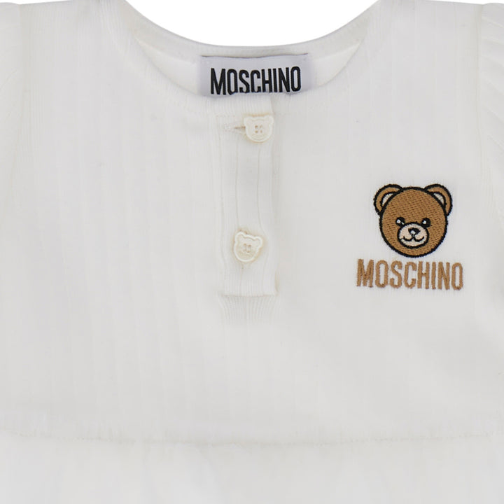 Moschino Baby Girls White Tulle Dress